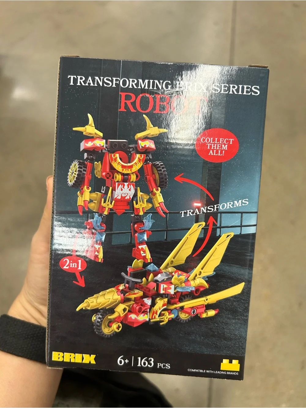 Transforming Robot Building Set